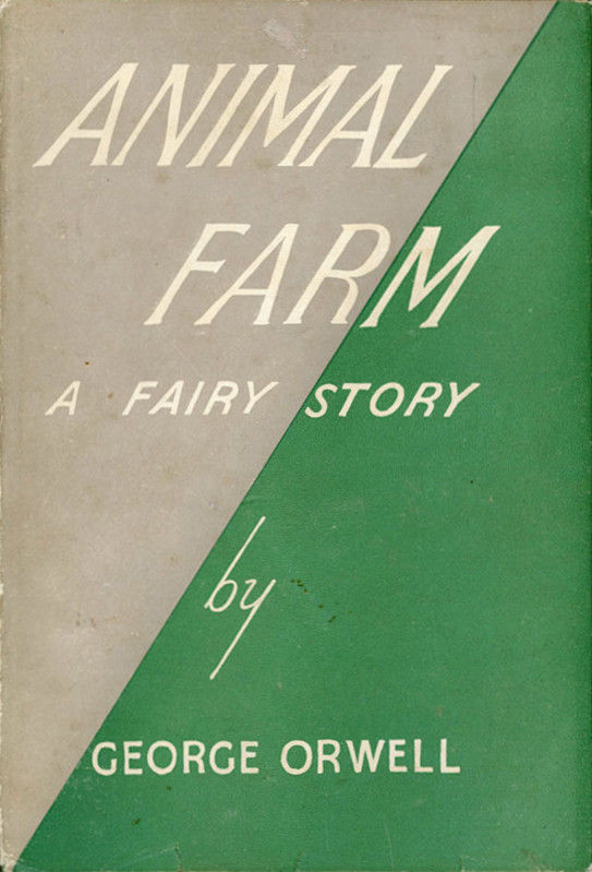 Picture Of Animal Farm First Edition Book Cover