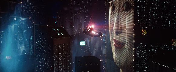 Picture Of Blade Runner Spinner Flyby