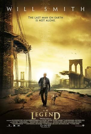 Picture Of Theatrical Release Poster Of I Am Legend Film